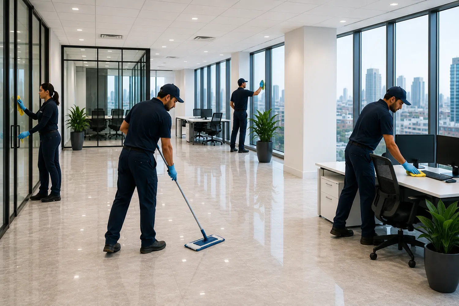 Professional office cleaning in St. Petersburg