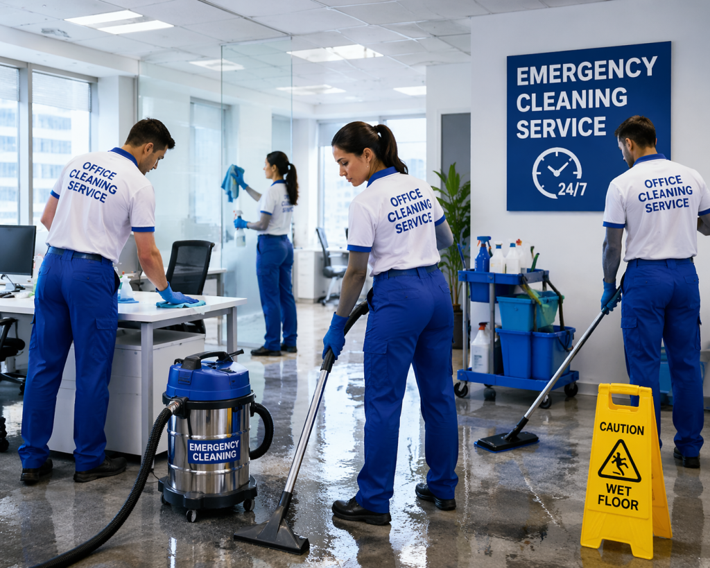 there is 24/7 cleaning company available in St.Petersburg.